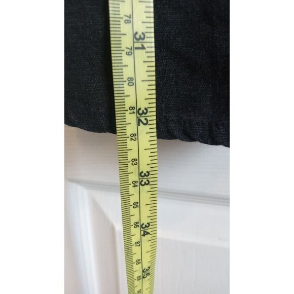 Black Linen style sleeveless mini dress - Picture 4 of 4